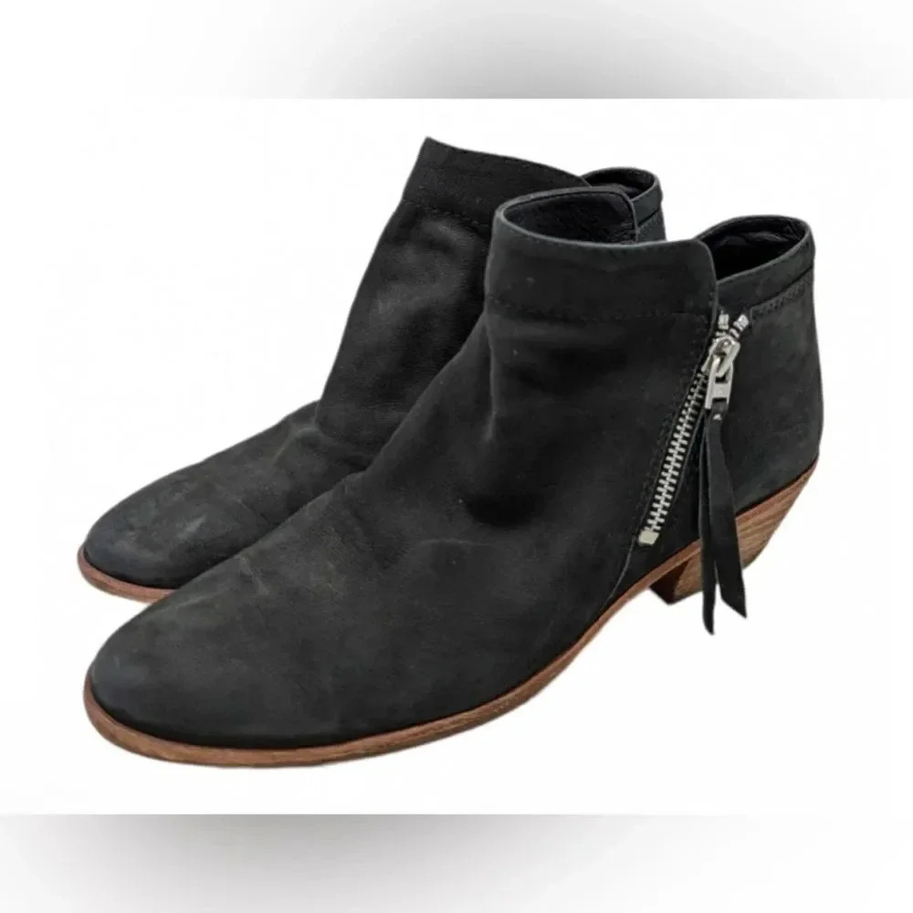 Sam Edelman — Packer Suede Ankle Booties 